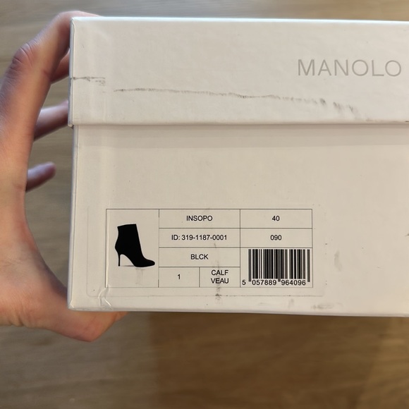 Black Insopo Ankle Boots NIB Size 40 - Picture 8 of 14